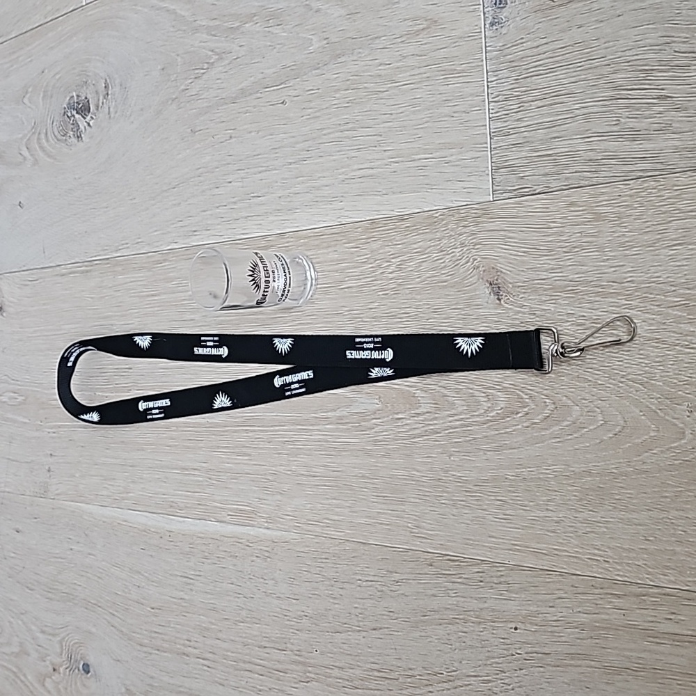 NWOT Jose Cuervo Tequila Lanyard and Shot Cup